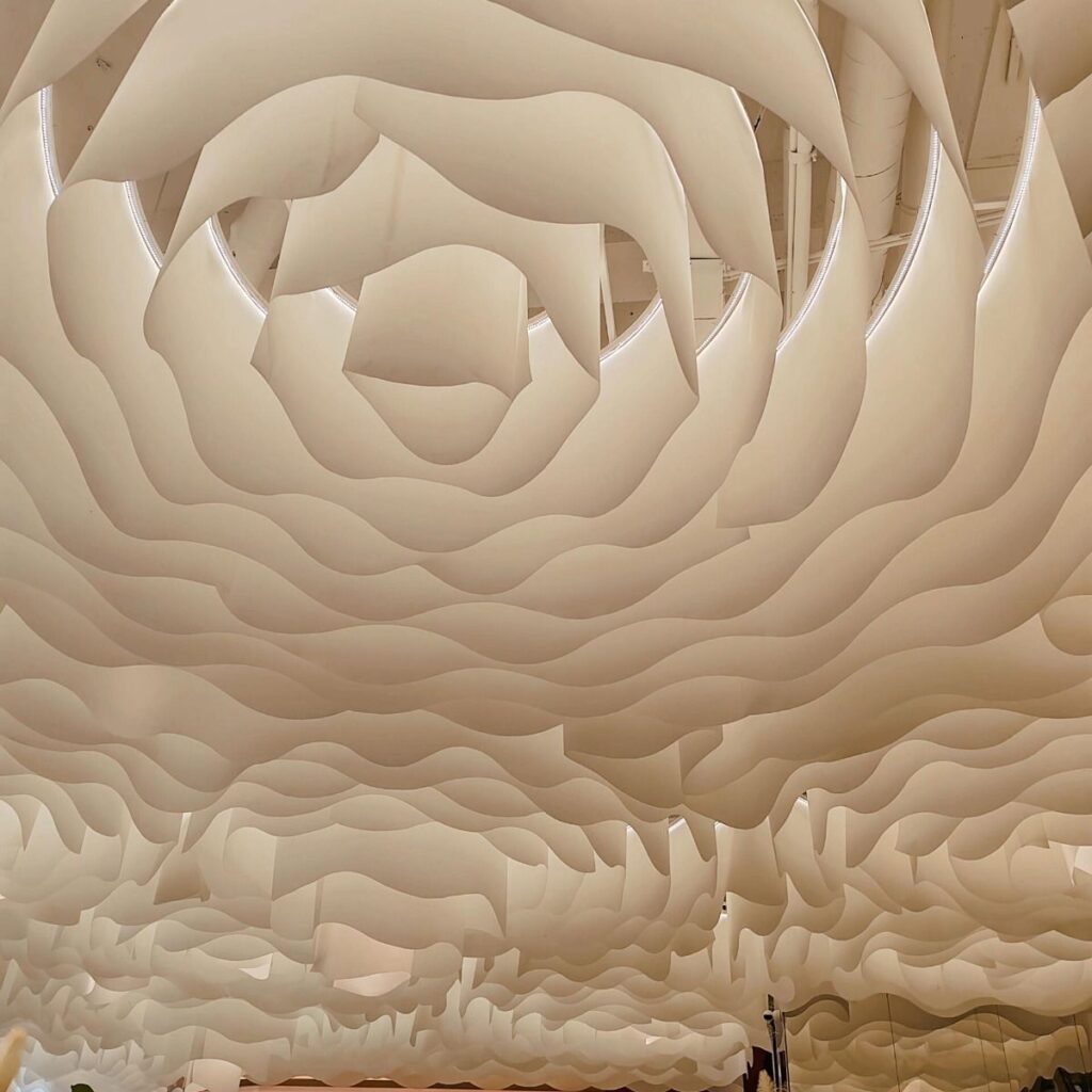 Wave Fabric Ceiling