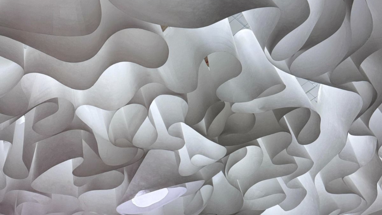 Wave Fabric Ceiling