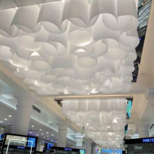 Wave Fabric Ceiling 2